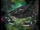 Similar Starfleet Sovereign class ship in drydock