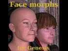 Face morphs for Genesis