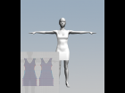 Miki 4 Short Dress Dev Kit for Marvelous Designer