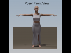 3D Model Miki 4 Dress Kit 1 for Poser, Daz, MD