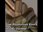 Low Resolution Knots In OBJ Format