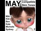 MAY - Compatible Skin Tones 2