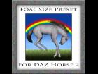 DAZ Horse 2: Foal Preset