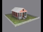 Cottage House Low Polygon