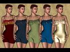 Textures for 3 Dresses for Genesis Basic Female