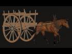 MIL HORSE FOR ANKOU CART