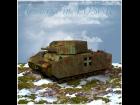 Turan 41M Hungarian Medium Tank model for Poser