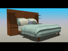 Furniture, Queen Bed, Headboard/Nightstands