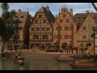 Medieval background buildings