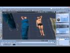 Conformable Sleeping Bag 3D Model Tutorial (Poser Carrara) Part 1