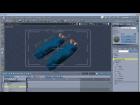 Conformable Sleeping Bag 3D Model Tutorial (Poser Carrara) Part 2