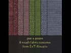 Rough fabric textures