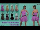 Ak73D Summer Dress (1 Dress + 8 Textures)