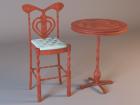 Counter Table and Bar Stool Set