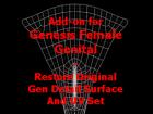 Genesis Female Gens - restore the original surface