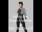 Using the Push Modifier in DAZ Studio