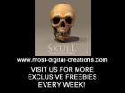 Skull Prop for Poser and DAZ Studio