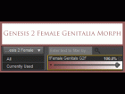 Genesis 2 Female Genital Morph