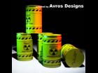 Radioactive Waste Drum