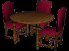 Round Table & Chairs