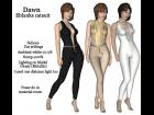 Textures for Eblanks Catsuit-Dawn