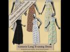 Genesis Long Evening Dress