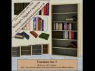 Furniture Set 4 - Bookcase & Books