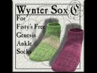 Wynter Sox for Fisty's free Genesis Ankle Socks