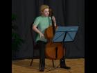 Playing cello