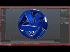 Model A Floral Star Ball In Blender 2.74