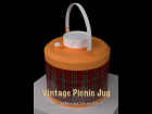 Retro Picnic Jug