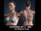 Bra for Mixamo Fuse and Unity3D