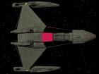 Klingon D5 class spaceship