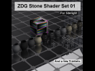 ZdgStone Shader set 01 for 3delight