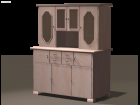 Fully rigged cabinet for Poser