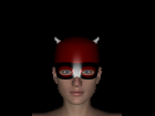 Short Horn Devil Mask