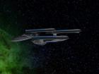 Federation Dreadnaught on Patrol