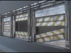 Modular Sci-Fi-Set - Width Door - Blender Time Lapse