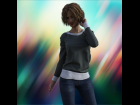 sweater for Genesis 3 Female +3 types of sleeves