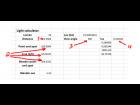 Poser lighting calculator spreadsheet