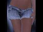 Short Hip Jeans Texture