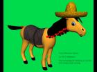 Toon Mexican Horse Yellow