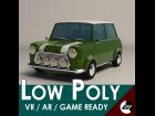 Low-Poly Cartoon Small City Car