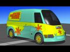 Mystery Machine texture for Future Traffic 2 Van 2