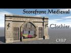 Storefront medieval Clothier