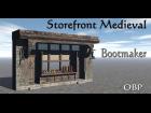 Storfront medieval Bootmaker