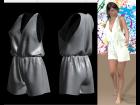 Dynamic dress - OBJ - Romper for V4 with Template