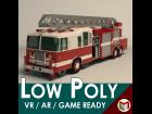 Low Poly Fire Truck