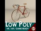 Low Poly Vintage Racing Bike