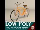 Low Poly Vintage Cruiser Bike